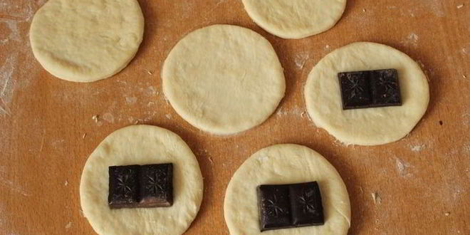 Рецепт пончиков с шоколадом для всех влюбленных