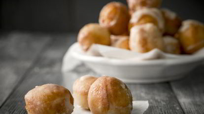 Рецепт Пончиков в глазури