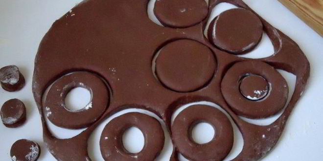 Рецепт шоколадных пончиков
