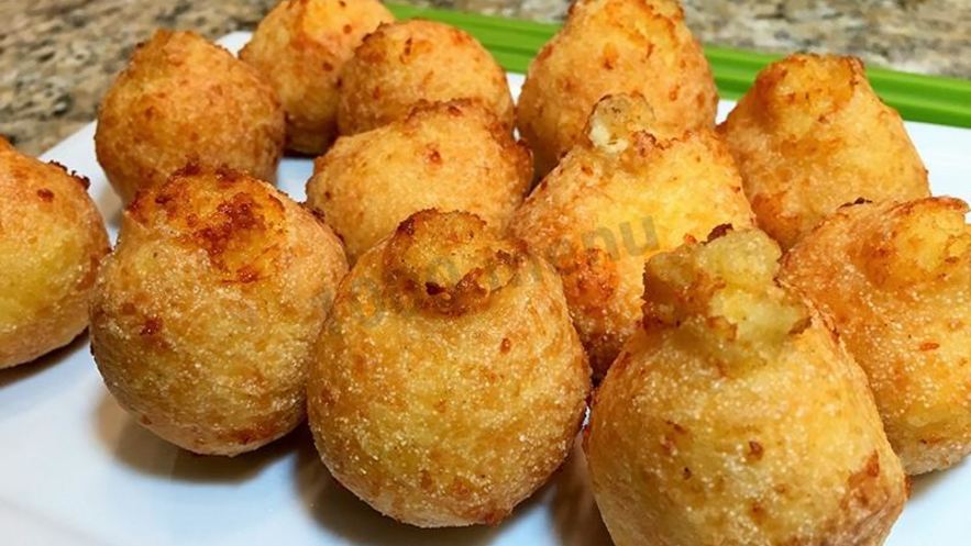 Рецепт сырных пончиков с творогом