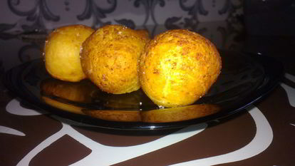 Рецепт Творожных пончиков в масле