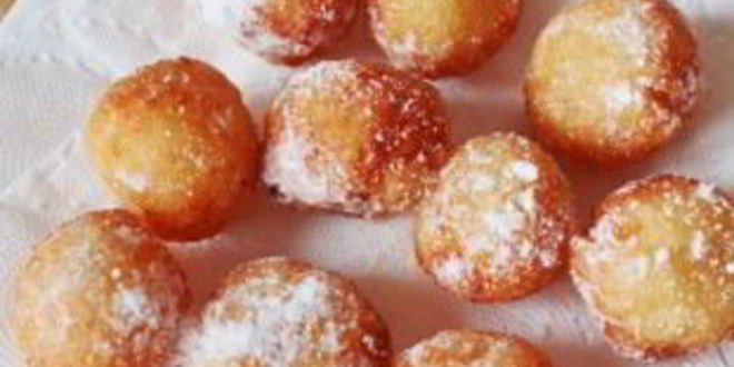 Рецепт творожных пончиков, жаренных в масле