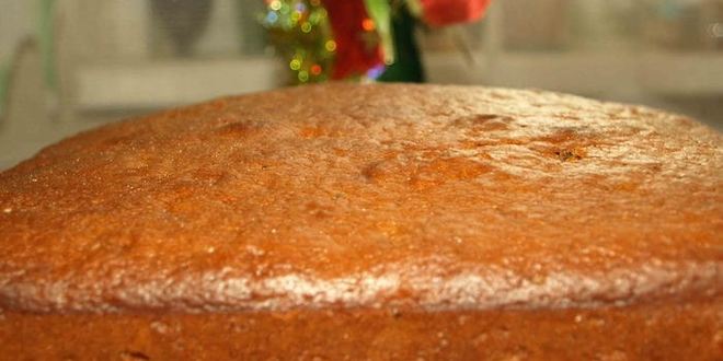 Рецепт имбирной коврижки с изюмом и вяленой клюквой