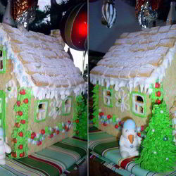 Рецепт Имбирного пряничного домика