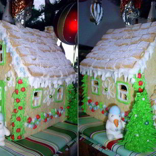 Рецепт Имбирного пряничного домика