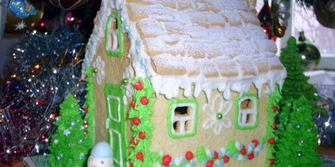 Рецепт имбирного пряничного домика