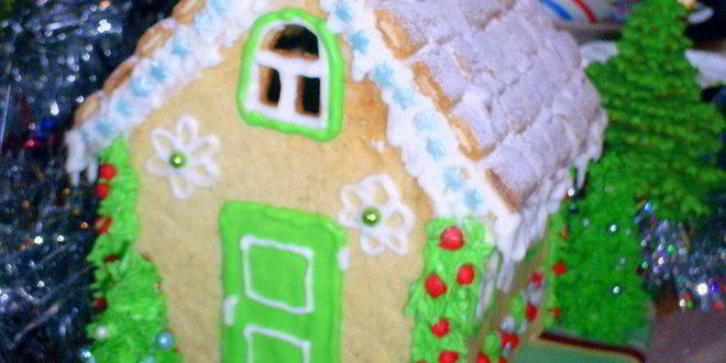 Рецепт имбирного пряничного домика