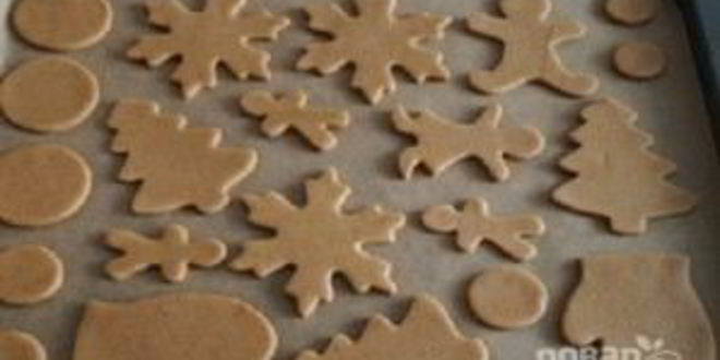 Рецепт имбирных новогодних пряников с глазурью