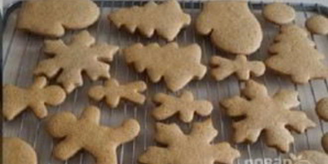 Рецепт имбирных новогодних пряников с глазурью