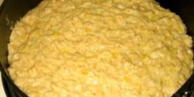 Рецепт постной коврижки с медом и бананом