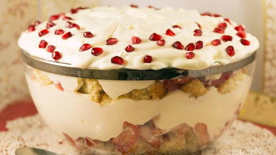 Рецепт трайфла из коврижки