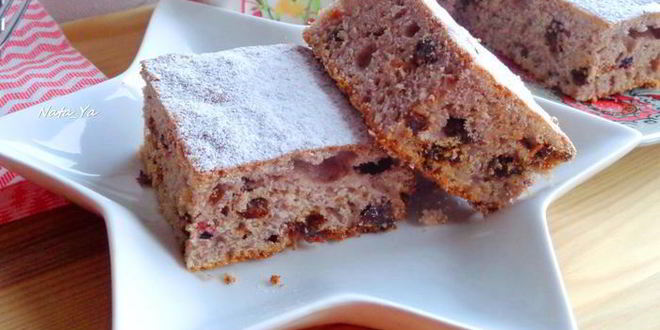 Рецепт ягодной коврижки