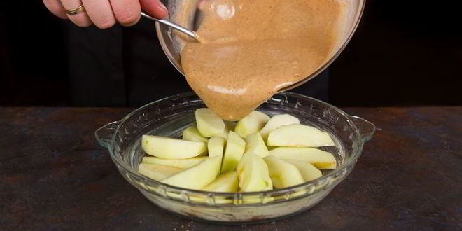 Рецепт ароматной шарлотки в микроволновке samsung