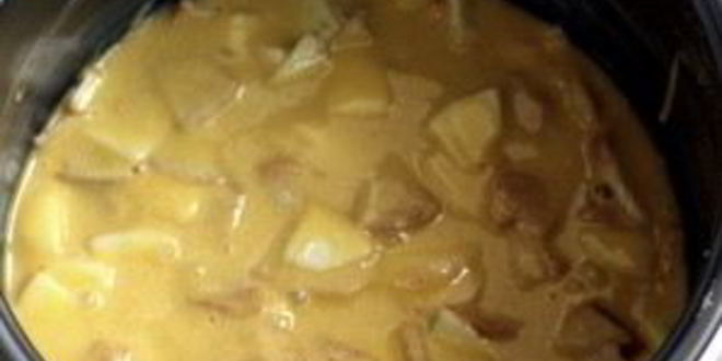 Рецепт постной шарлотки в мультиварке