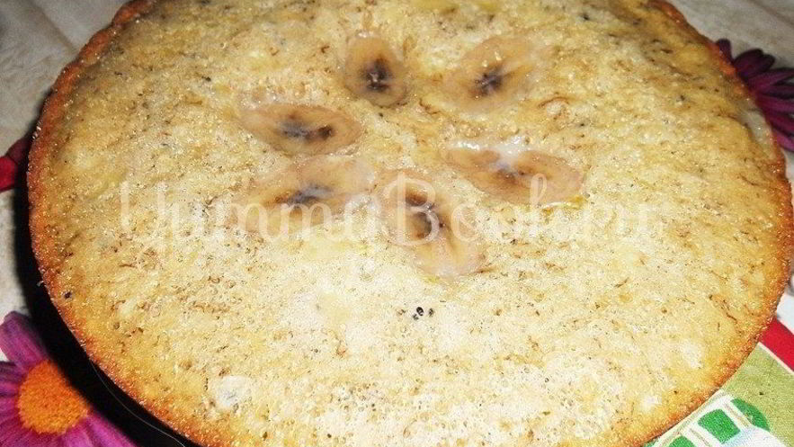 Рецепт шарлотки банановый рай в мультиварке