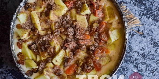 Рецепт шарлотки на кефире