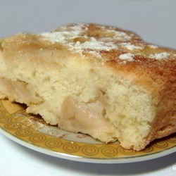 Рецепт Шарлотки на маргарине с яблоками