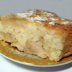 Рецепт Шарлотки на маргарине с яблоками