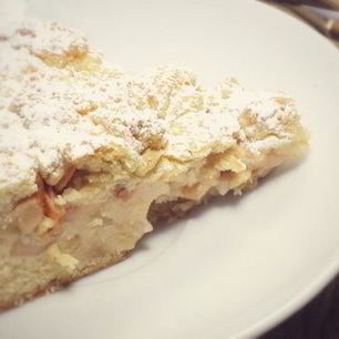 Рецепт Шарлотки на песочном тесте