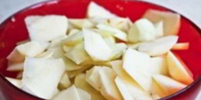 Рецепт шарлотки на простокваше с яблоками