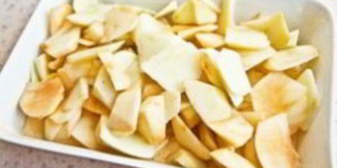 Рецепт шарлотки на простокваше с яблоками