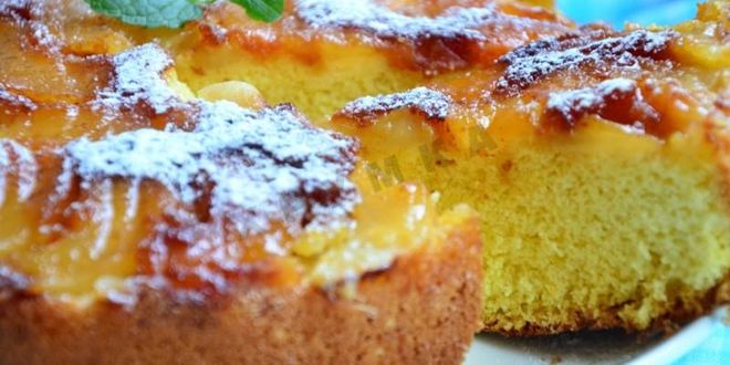 Рецепт шарлотки с карамелью