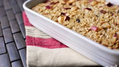 Рецепт Шарлотки с овсянкой