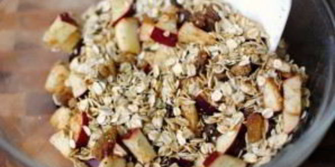 Рецепт шарлотки с овсянкой