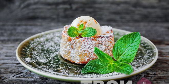 Рецепт шарлотки с творогом