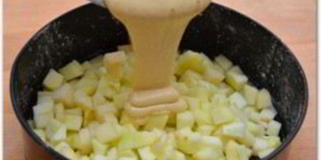 Рецепт шарлотки с яблоками без разрыхлителя