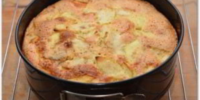 Рецепт шарлотки с яблоками без разрыхлителя