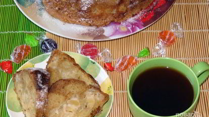 Рецепт Шарлотки в аэрогриле