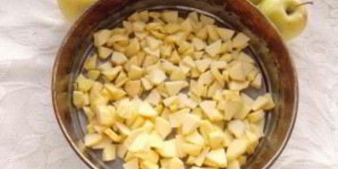 Рецепт шарлотки в духовке с яблоками