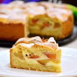 Рецепт Шарлотки в сметанной заливке