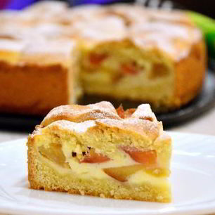 Рецепт Шарлотки в сметанной заливке