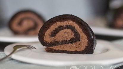 Рецепт Шоколадного рулета