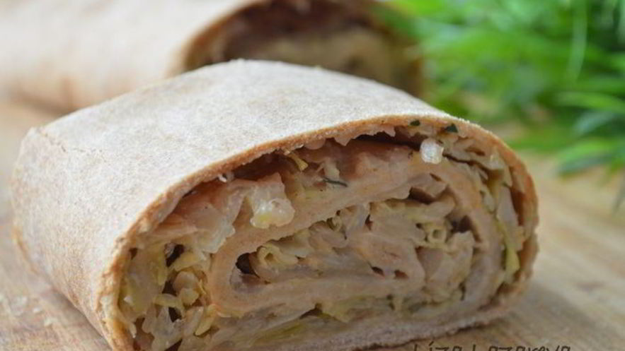 Рецепт австрийского штруделя с капустой