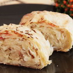 Рецепт Богемского штруделя с капустой