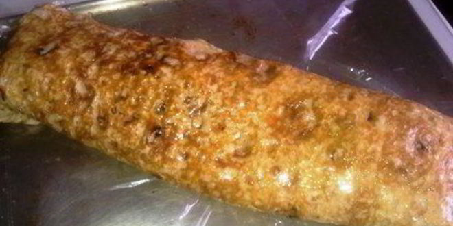 Рецепт быстрого штруделя из лаваша с грушей