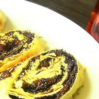 Рецепт Ленивого штруделя с маком из лаваша