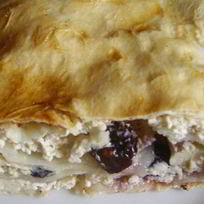 Рецепт Ленивого штруделя с яблоком