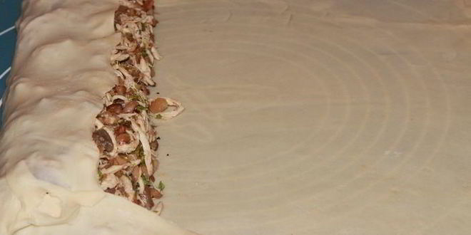 Рецепт несладкого штруделя