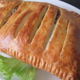 Рецепт Рыбного штруделя из творожного теста