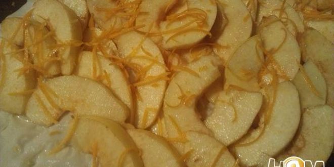 Рецепт штруделя с франжипани и айвой