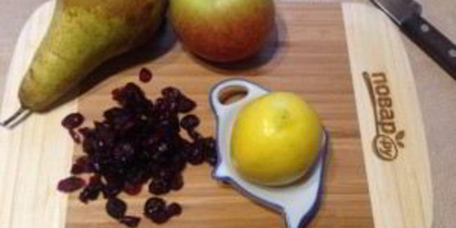 Рецепт штруделя с грушей и яблоком