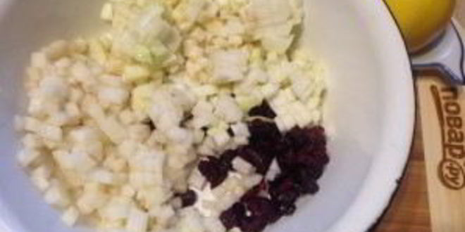 Рецепт штруделя с грушей и яблоком