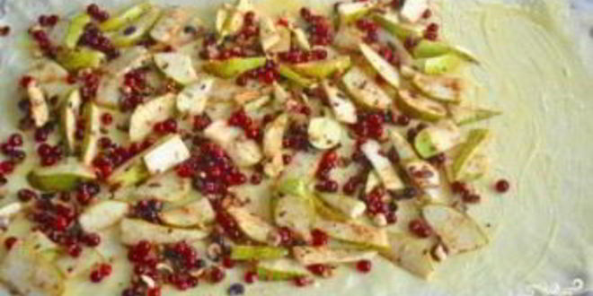 Рецепт штруделя с грушей