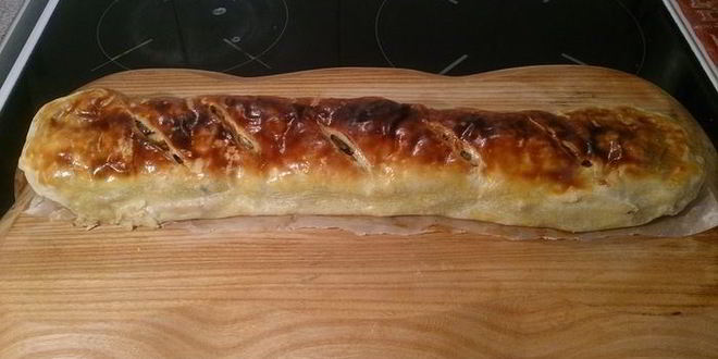 Рецепт штруделя с курицей