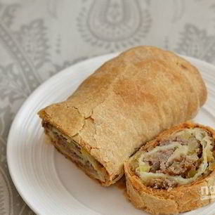 Рецепт Штруделя с мясом