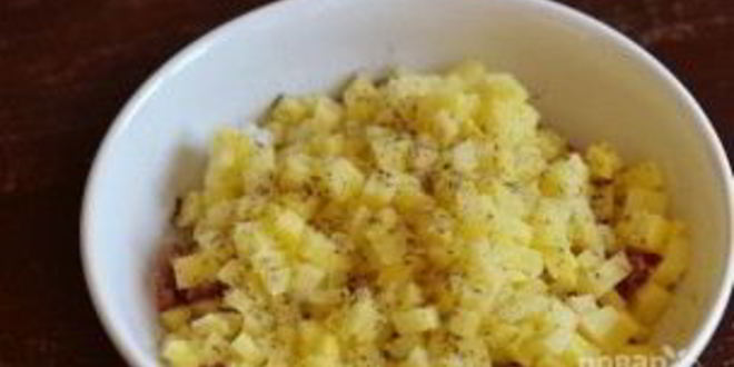 Рецепт штруделя с мясом